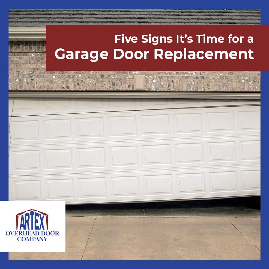 Five Signs It's Time for a Garage Door Replacement