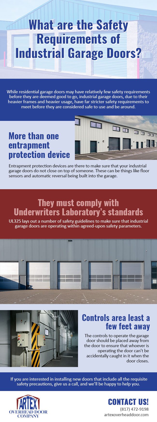 What are the Safety Requirements of Industrial Garage Doors?