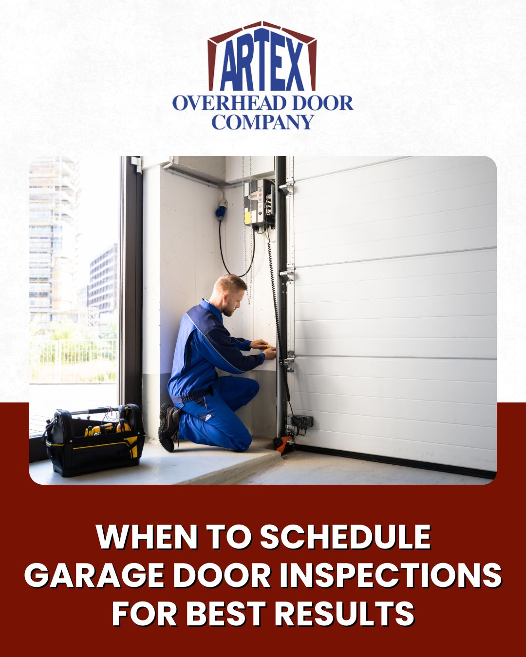When to Schedule Garage Door Inspections for Best Results
